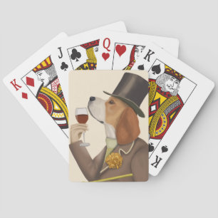 Jeu De Cartes Snob de vin beagle