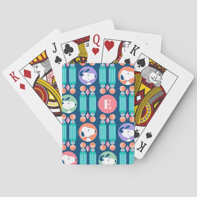 Jeu De Cartes Snoopy Dark Blue Deco Dreams Motif Jouer aux carte (dos)