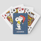 Snoopy & Woodstock Jouer aux cartes