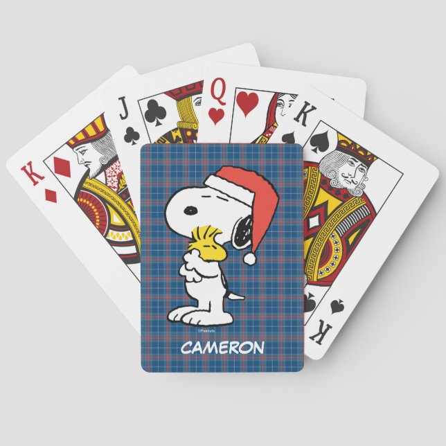 Jeu De Cartes Snoopy & Woodstock Jouer aux cartes (dos)