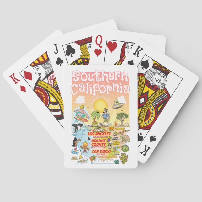Jeu De Cartes SoCal Paradise (dos)