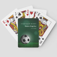 Soccer vert Anniversaire / Bachelor Party