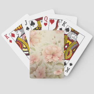Jeu De Cartes Soft Floral
