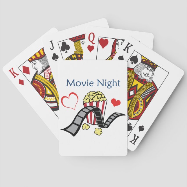 Jeu De Cartes Soirée cinéma (dos)