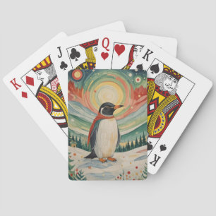Jeu De Cartes Soirée sur le flocon des neiges