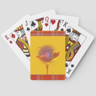 Jeu De Cartes Solaire Salud Fractal Martini Jouer Cartes