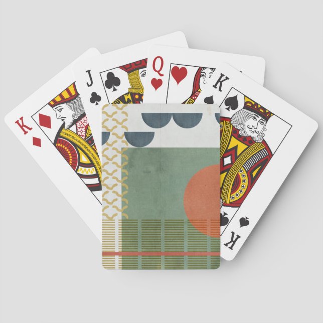 Jeu De Cartes Soleil Rouge III (dos)