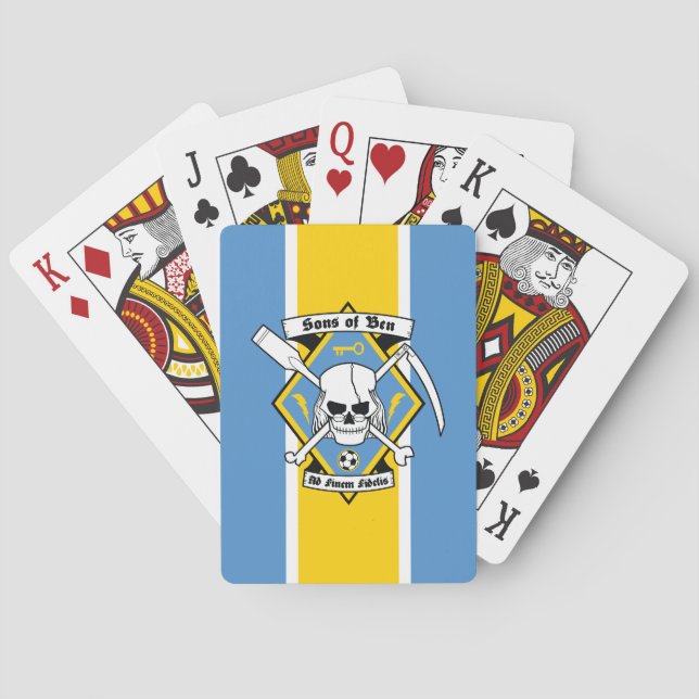 Jeu De Cartes Sons of Ben (dos)