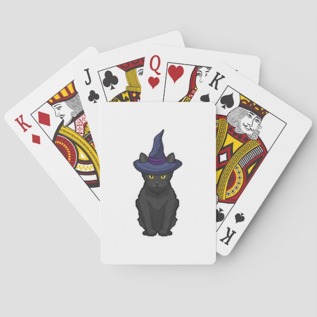 Jeu De Cartes Sorcière de chat (dos)