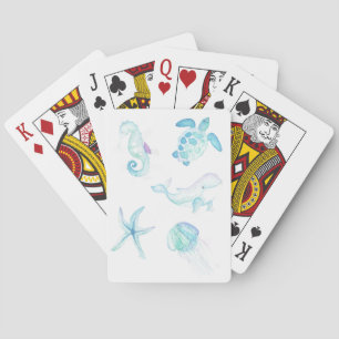 Jeu De Cartes Sous la mer