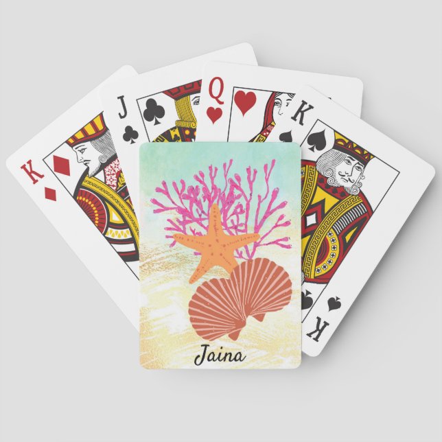 Jeu De Cartes Sous-marin (dos)