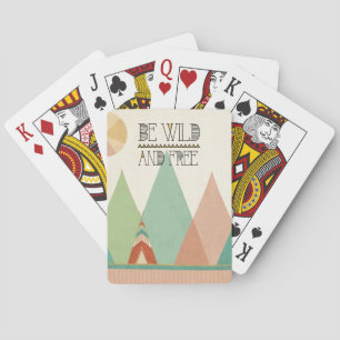 Jeu De Cartes Southwest Geo II Sois sauvage et libre