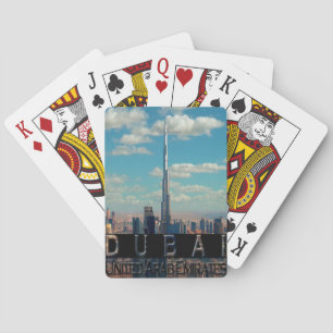 Jeu De Cartes Souvenir de Dubaï Émirats arabes unis
