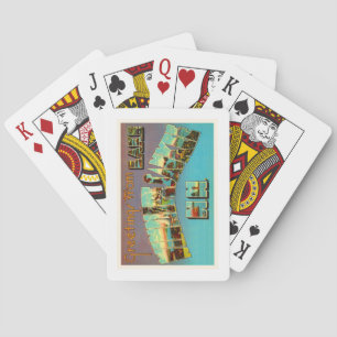 Jeu De Cartes Souvenir de voyage de Winnipesaukee New Hampshire