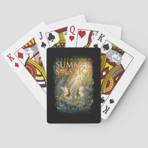Jeu De Cartes Souvenir du Festival du solstice d'été de Greensbo
