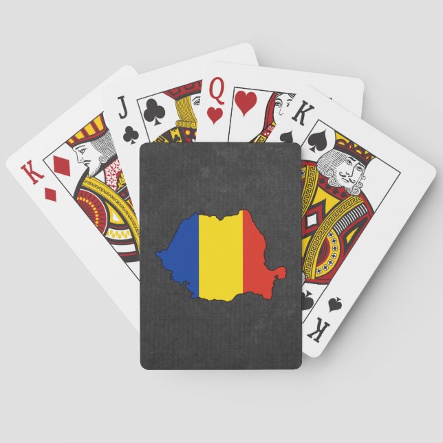 Jeu De Cartes Souvenir roumain de voyage (dos)
