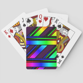 Jeu De Cartes spectre de couleurs arc-en-ciel