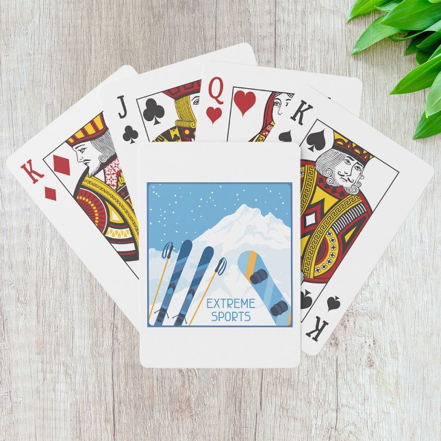 Jeu De Cartes Sports d'hiver extrêmes (Créateur téléchargé)