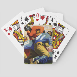 Jeu De Cartes Sports vintages, Football Players dans un jeu
