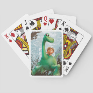 Jeu De Cartes Spot Et Arlo Marchant À Travers La Forêt