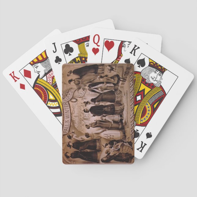 Jeu De Cartes Springer Brothers, Boston, Fall and Winter Collec (dos)