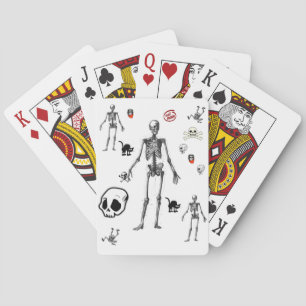 Jeu De Cartes Squelette Jouer Cartes Deck