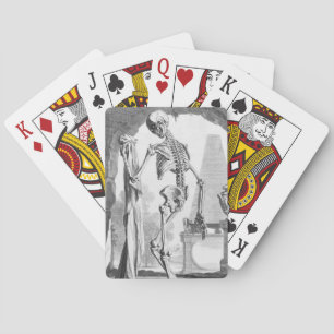 Jeu De Cartes Squelette Vintage