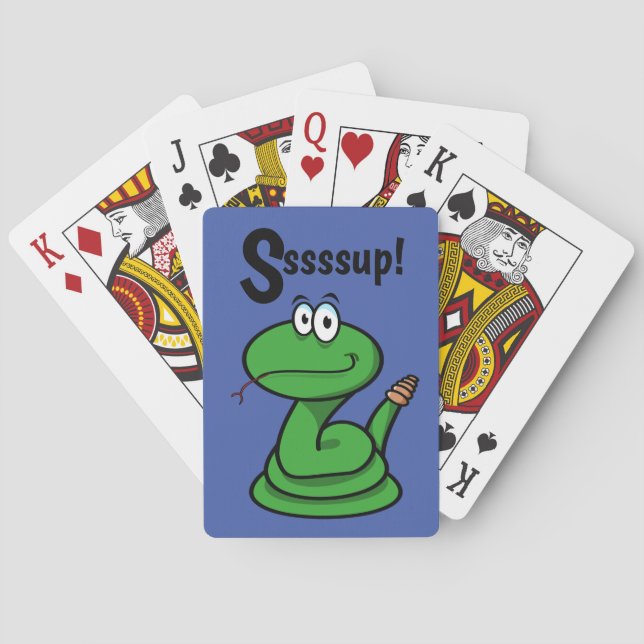 Jeu De Cartes Sssssup ! Serpent (dos)