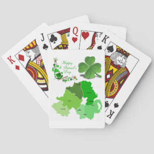 Jeu De Cartes St. Patrick's Day Jouer à la carte Deck