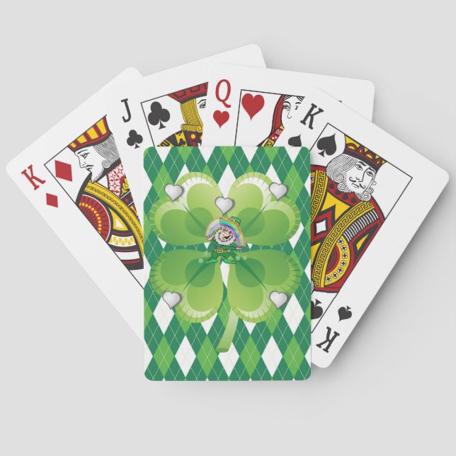 Jeu De Cartes St. Patrick's Day Jouer à la carte Deck (dos)