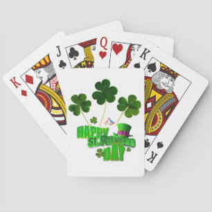 Jeu De Cartes St. Patrick's Day Jouer à la carte Deck