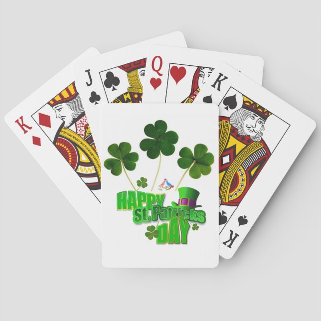 Jeu De Cartes St. Patrick's Day Jouer à la carte Deck (dos)