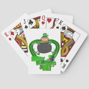 Jeu De Cartes St. Patrick's Day Jouer à la carte Deck