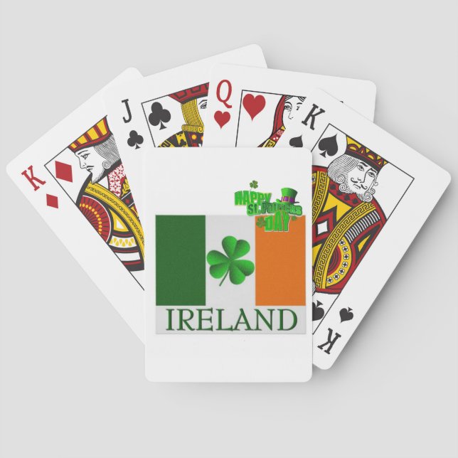 Jeu De Cartes St. Patrick's Day Jouer à la carte Deck (dos)