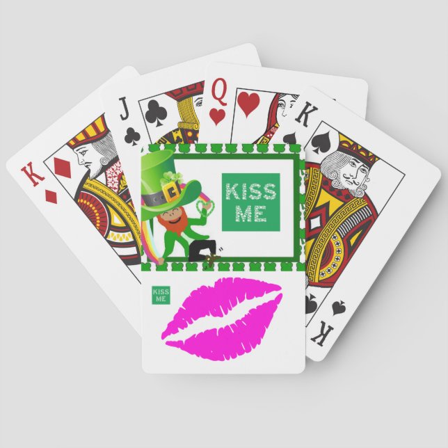 Jeu De Cartes St. Patrick's Day Jouer à la carte Deck (dos)
