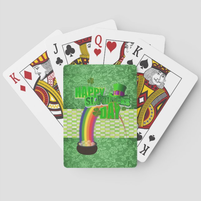 Jeu De Cartes St. Patrick's Day Jouer à la carte Deck (dos)