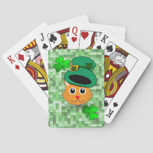 Jeu De Cartes St. Patrick's Day Jouer Carte Deck Chat