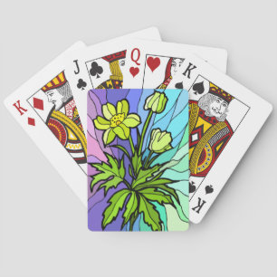 Jeu De Cartes Stain Verre Daisy Jouer Cartes