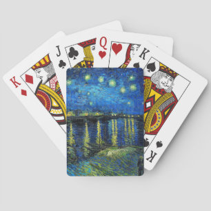 Jeu De Cartes Starry Night Over the Rhone par Vincent Van Gogh