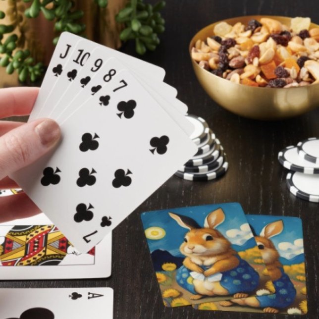 Jeu De Cartes Starry Spring Bunny Jouer des cartes (Créateur téléchargé)