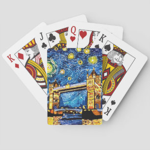 Jeu De Cartes Starry Starry Night Londres Angleterre