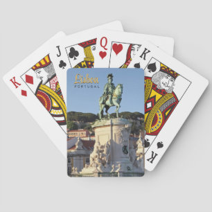 Jeu De Cartes Statue équestre du roi José I, Lisbonne