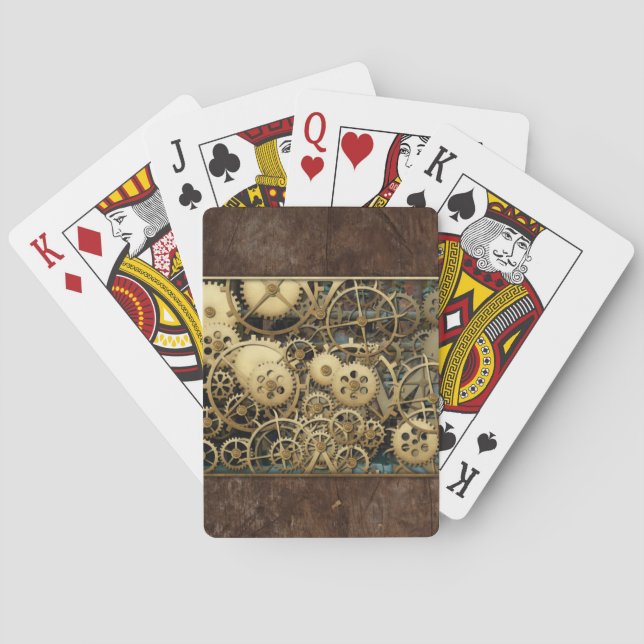 Jeu De Cartes Steampunk (dos)