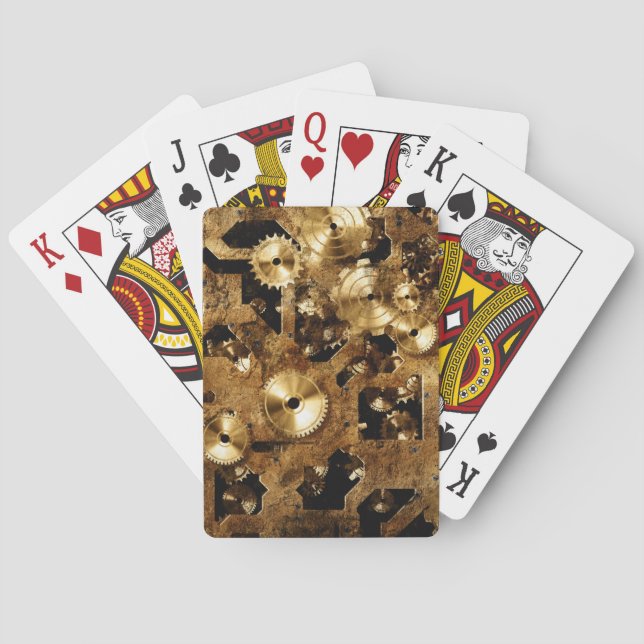 Jeu De Cartes Steampunk (dos)