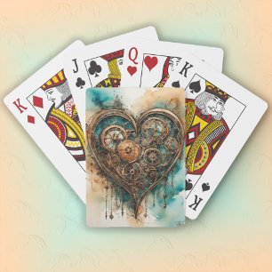Jeu De Cartes Steampunk Love