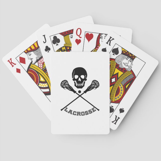 Jeu De Cartes Sticks crâne et crosse (dos)