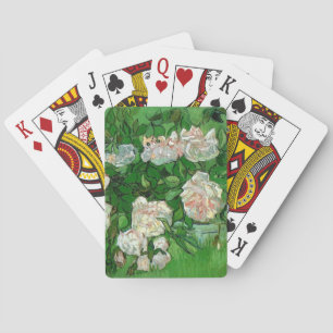 Jeu De Cartes Still Life : Roses roses roses de Vincent van Gogh