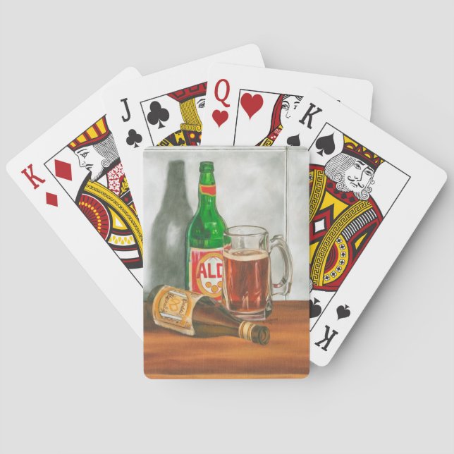Jeu De Cartes Still Life with Beer par Jennifer Goldberger (dos)