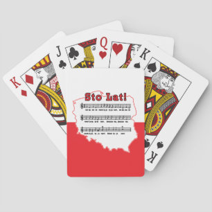 Jeu De Cartes Sto Lat ! Carte de la chanson polonaise