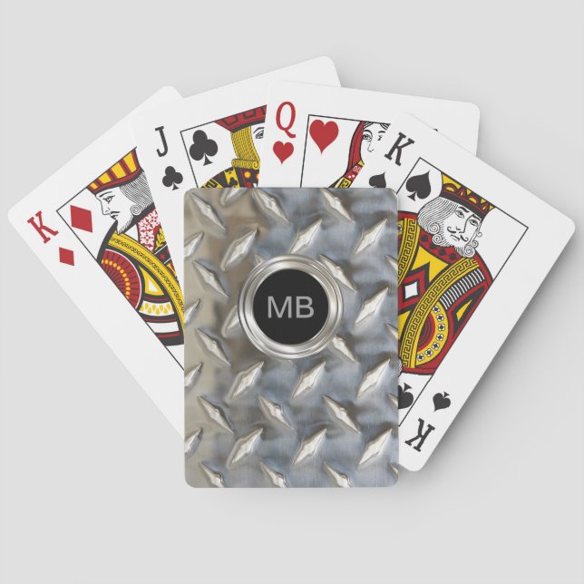 Jeu De Cartes Style Monogramme masculin (dos)